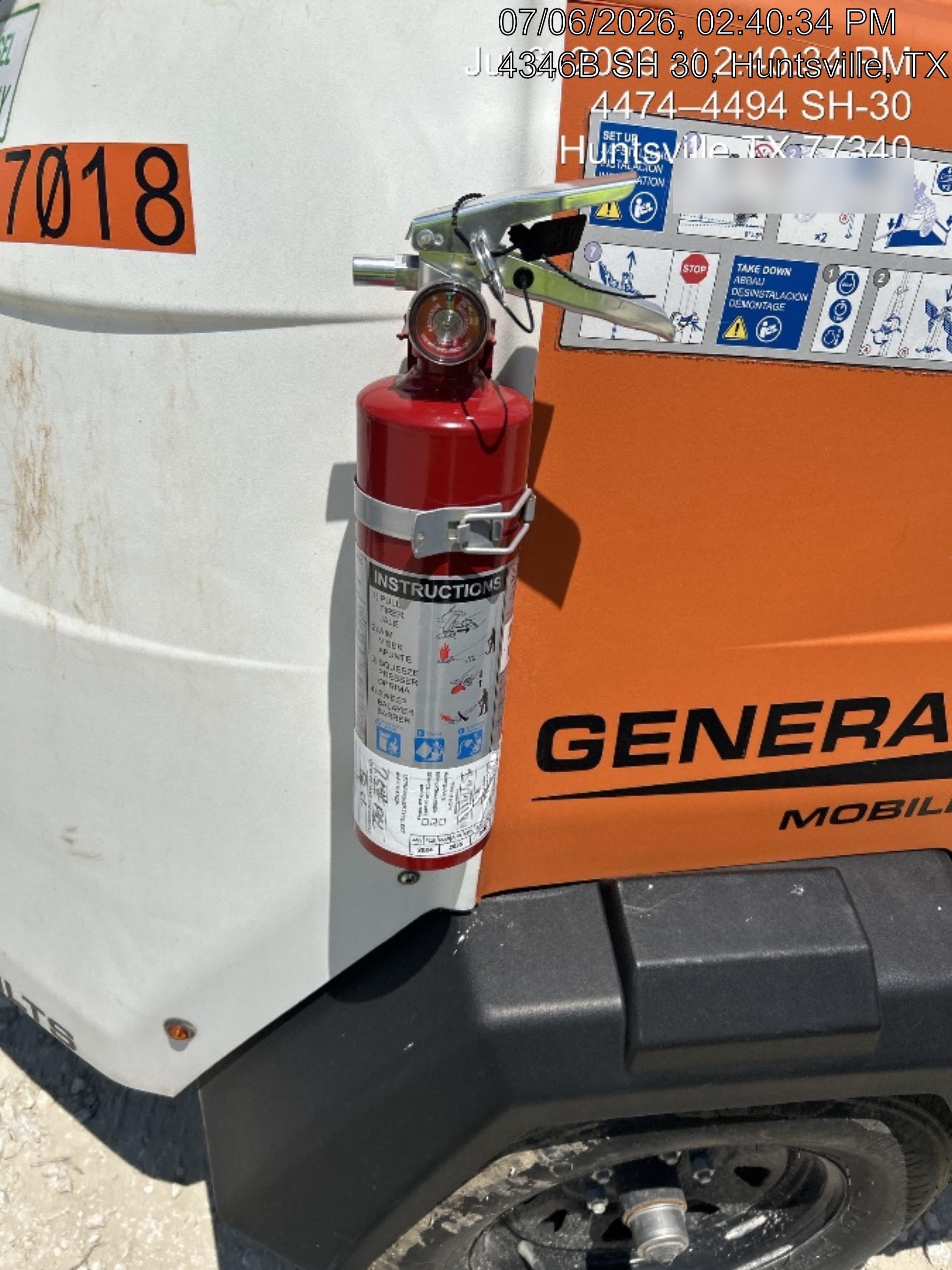 2024 Generac MLTS-4 2.4kW, Mitsu Eng, Analog, LED, Diesel.
