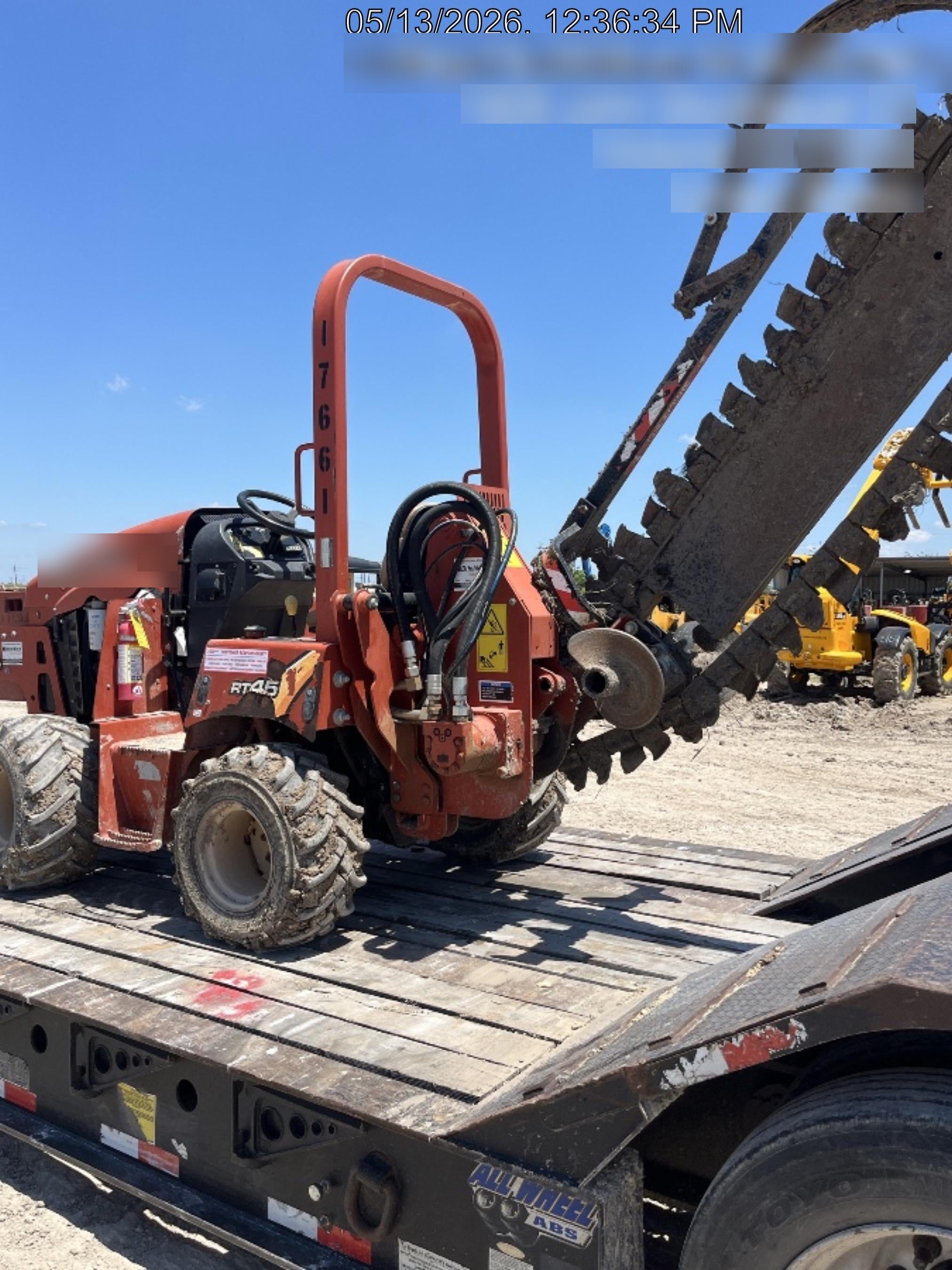 2018 DITCH WITCH RT45A