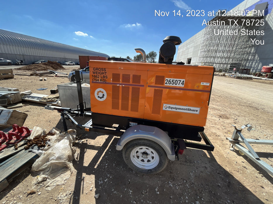 2022 Lincoln Electric Vantage 549X Crosslink Technology, Trailer Mounted, ES Decals, T3