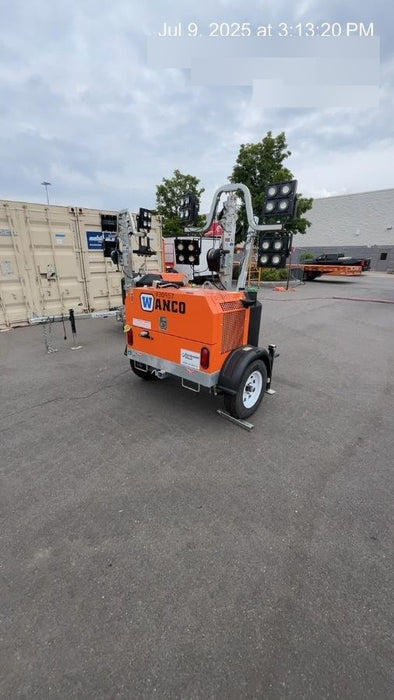 2024 Wanco WLTT-4MM4K Diesel, Deep Sea Controller, Shore Power Plug, Auto Start, (4) 350W LED Floodlights, 4kW Generator, 60 Gal Fuel Tank, 2" Ball, T3