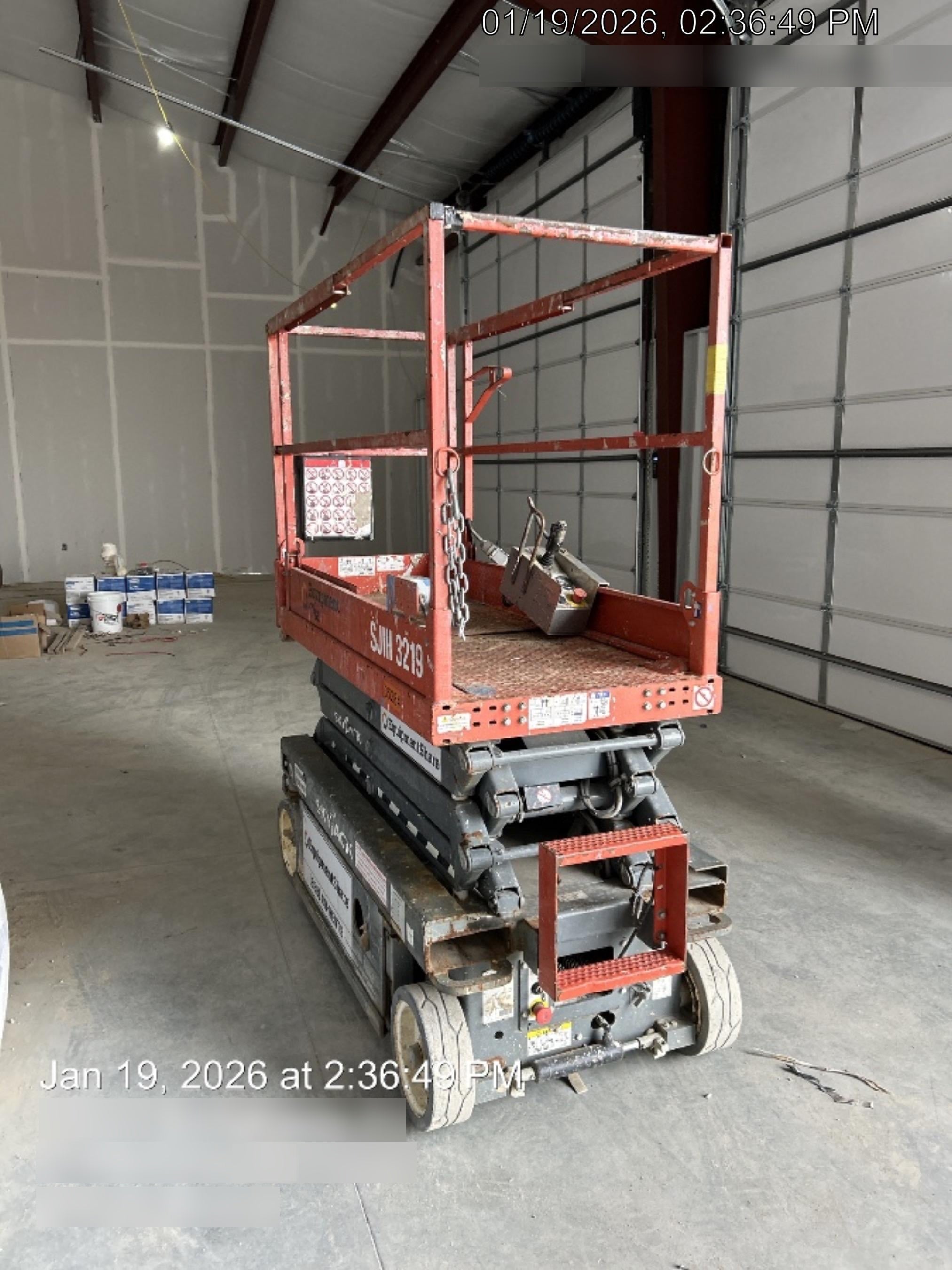 2019 Skyjack SJIII-3219 Standard Options, Trojan Batteries