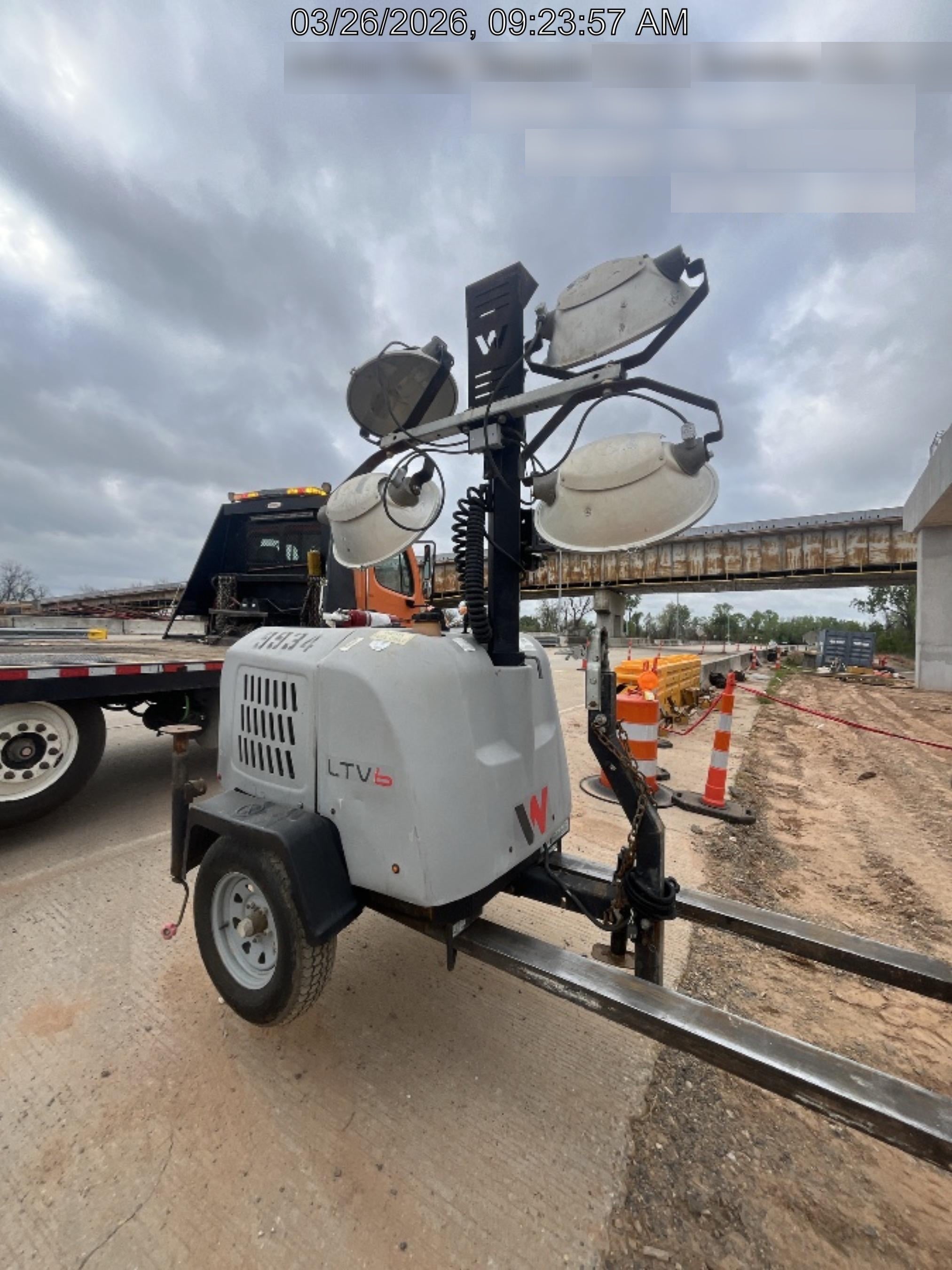Wacker Neuson LTV6K-MH Wacker Neuson LTV6K Towable Light Tower