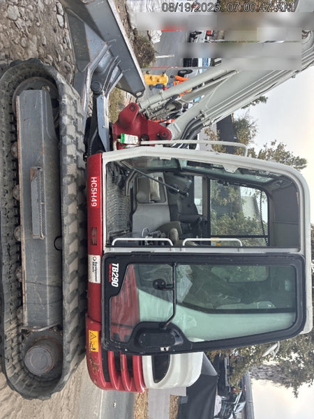 2022 TAKEUCHI TB290-CR