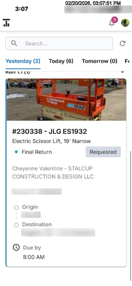 2022 JLG ES1932