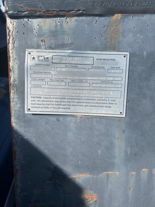 2020 STAR INDUSTRIES 1460