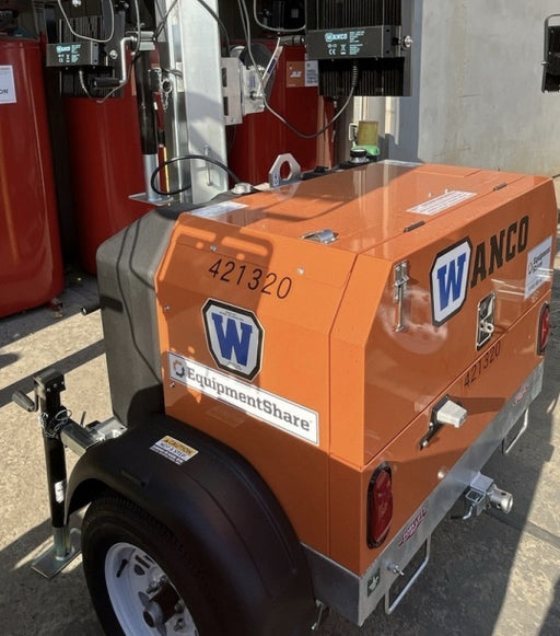 2024 Wanco WLTT-4MM4K Diesel, Deep Sea Controller, Shore Power Plug, Auto Start, (4) 350W LED Floodlights, 4kW Generator, 60 Gal Fuel Tank, 2" Ball, T3