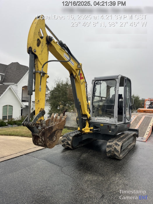 2018 Wacker Neuson EZ53 Wacker Neuson EZ53 12K Excavator, TRK,LGD,CAB,PC, Manual QC, Buckets: 30" , 18"