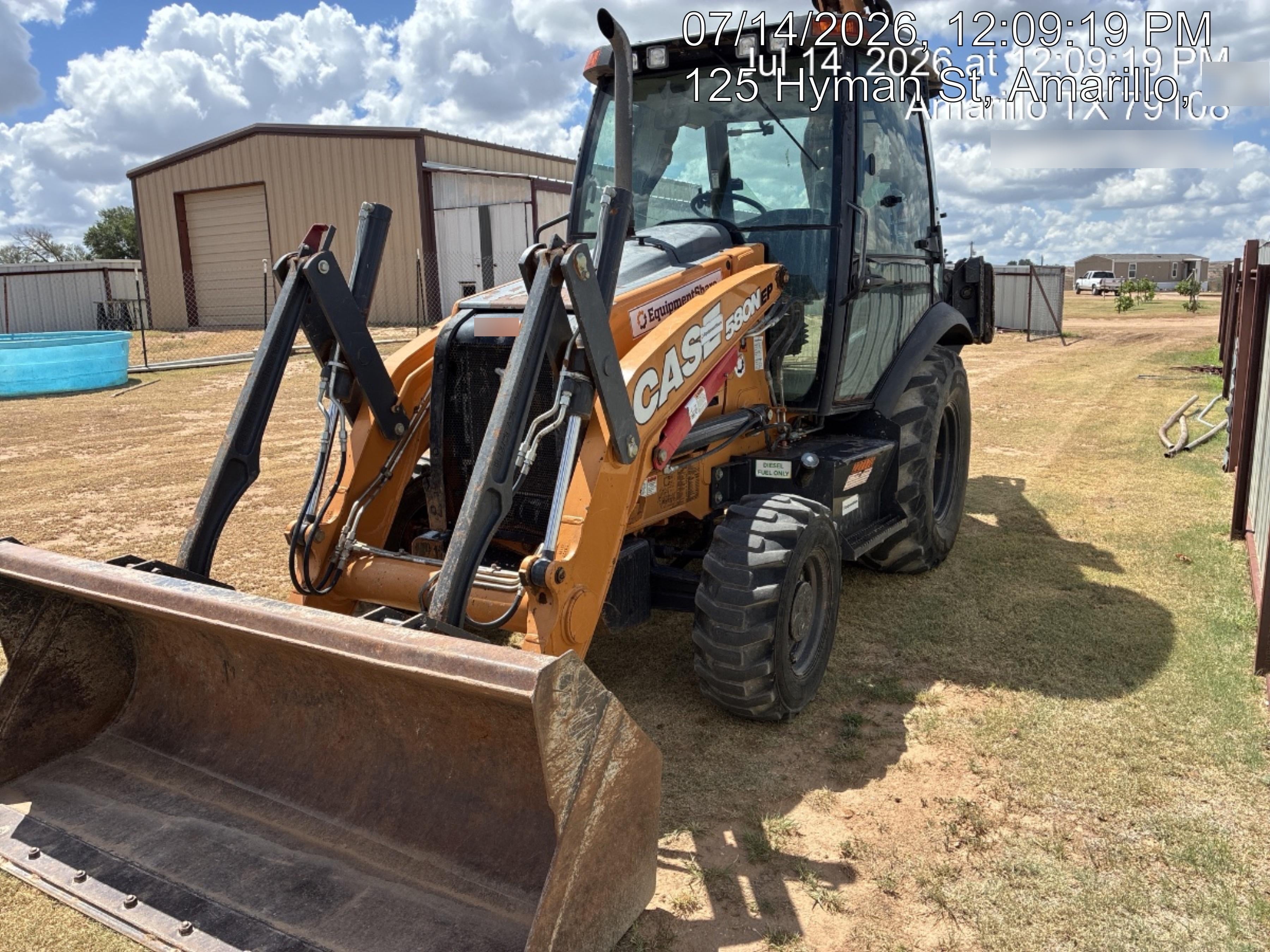 2022 CASE 580N EP - Extendable Backhoe