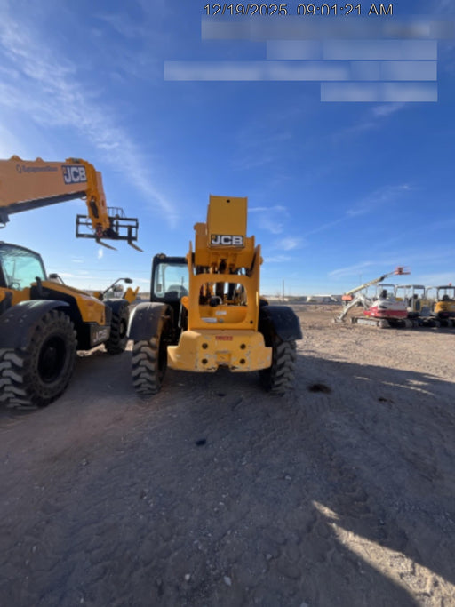 2020 JCB 510-56 Canopy, 74 HP, Solid Tires, STD Worklight, Beacon, Aux Hydraulics, Lifting Eye, Back up Alarm w/66" Carriage/60" Forks