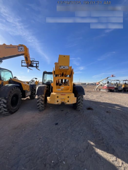 2020 JCB 510-56 Canopy, 74 HP, Solid Tires, STD Worklight, Beacon, Aux Hydraulics, Lifting Eye, Back up Alarm w/66" Carriage/60" Forks