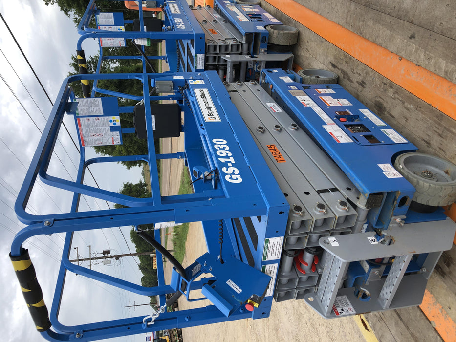 2020 Genie GS-1930 Fixed rails with chain entry gate - Pre A92.20