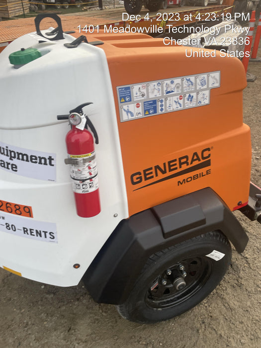 2023 Generac MLT2 Diesel, Flex Switch 120V Input, Powerzone Controller, 
(4) 320W LED Lights, 4kW Generator, 39.9 Gal Fuel Tank, 2" Ball, T3