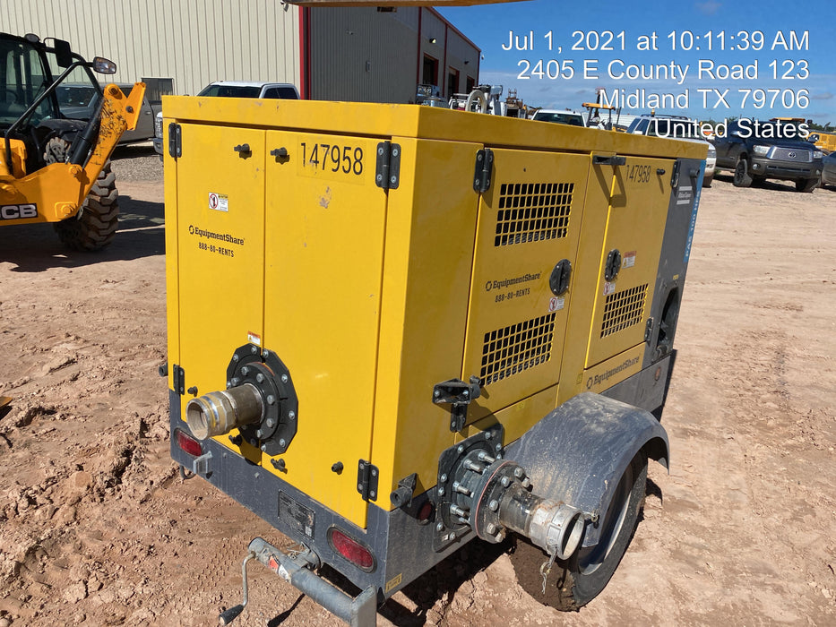 2021 ATLAS COPCO PAS 100 HF CS Enclosed