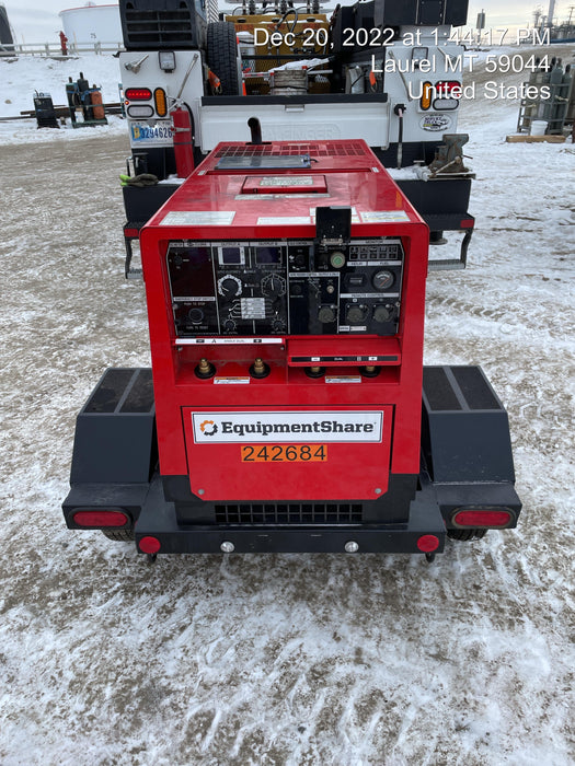 2022 Shindaiwa DGW400MDL Kubota D902 Engine, 23 HP, Dual Op Welder, Wire, Arc, Droop Stick, Tig, and CC Stick Functionality, Simulphase, 3 Phase and 1 Phase Gen Output, Single Axle NB Trlr, Slr Trckl Chrg 12V 12W, Fire Ext