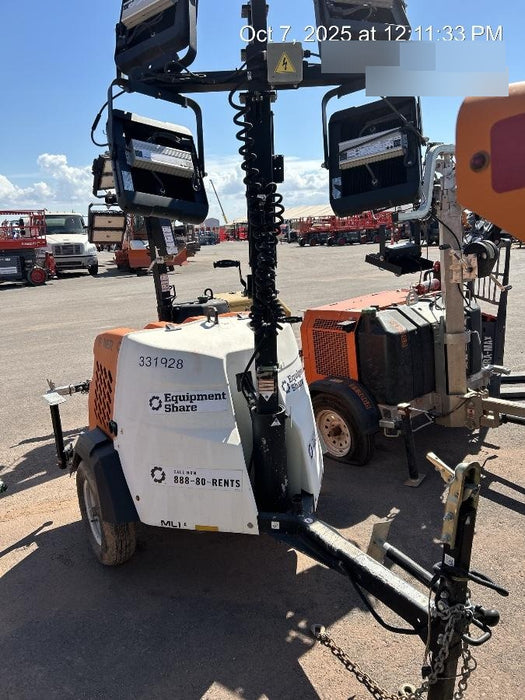 2023 Generac MLT2 Diesel, Flex Switch 120V Input, Powerzone Controller, (4) 320W LED Lights, 4kW Generator, 39.9 Gal Fuel Tank, 2" Ball, T3