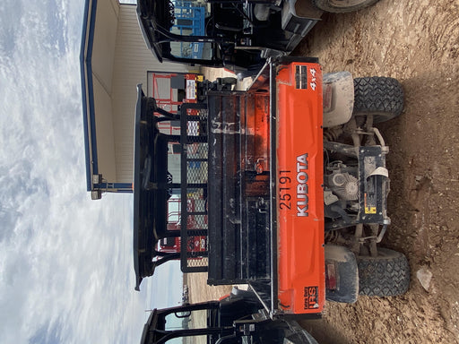 Kubota RTV-X1140W-H 4wd Utility Cart, LED Strobe, Windshield Tempered Glass, Pastic Canopy, Wire Harness Kit, Backup Alarm