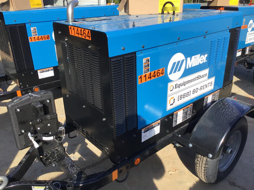 2020 Miller Electric BIG BLUE 400 Trailer Mounted Welder