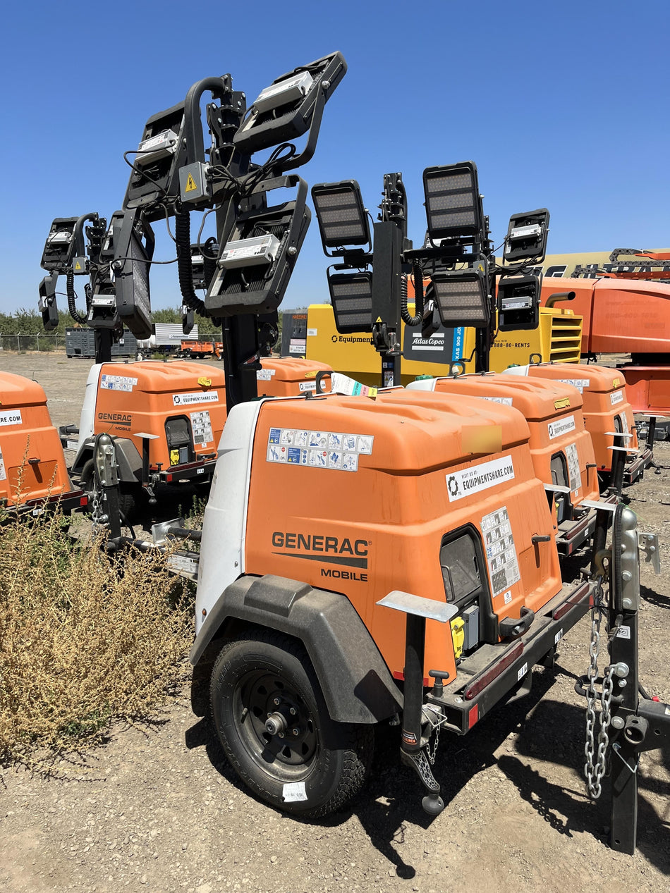 2023 Generac MLT2 Diesel, Flex Switch 120V Input, Powerzone Controller, (4) 320W LED Lights, 4kW Generator, 39.9 Gal Fuel Tank, 2" Ball, T3