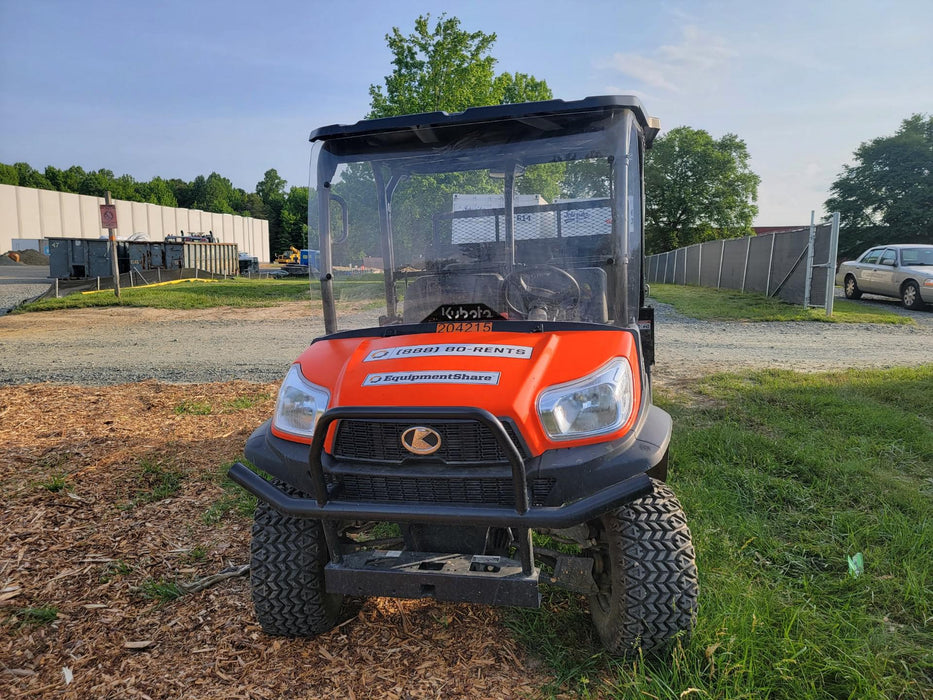 2022 Kubota RTV-X1140W-H Plastic Canopy, Windshield Acrylic Clear, LED Strobe Light, Wire Harness Kit, Back up Alarm