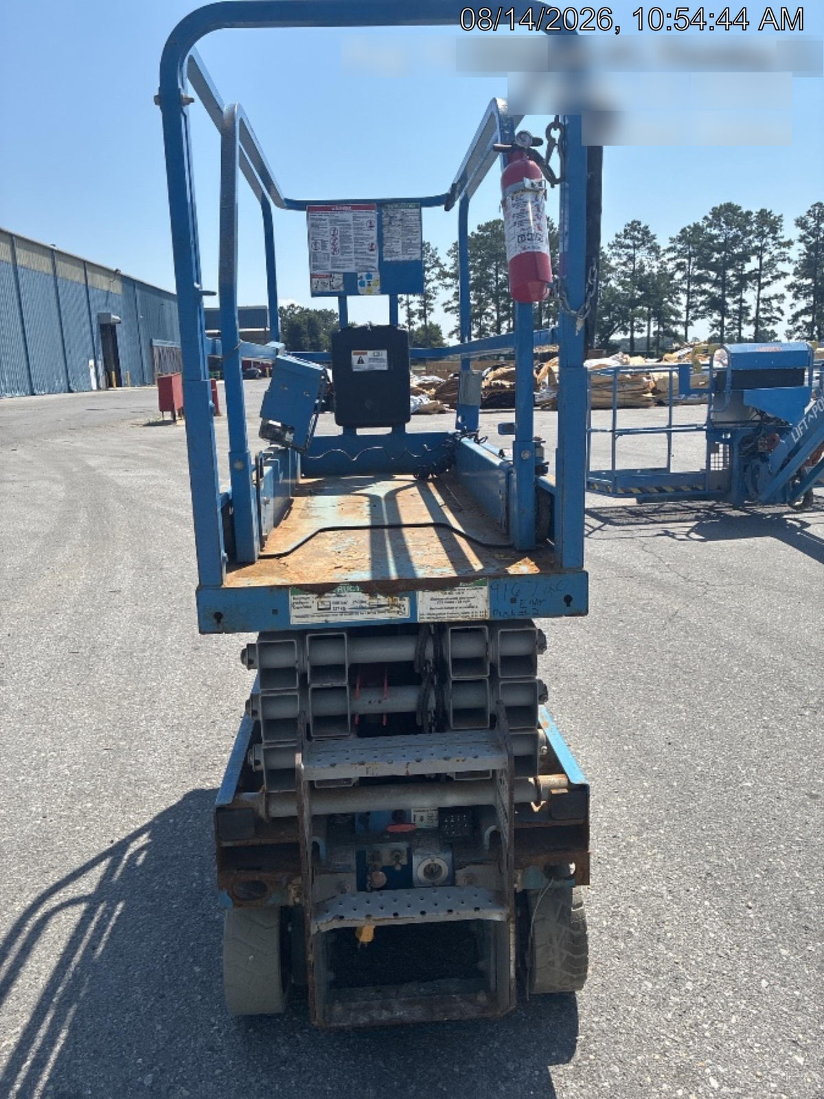 2020 Genie GS-1930 Fixed rails with chain entry gate - Pre A92.20