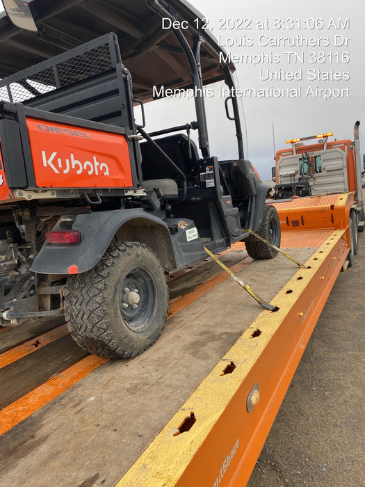 2021 Kubota RTV-X1140W-H Plastic Canopy, Windshield Acrylic Clear, LED Strobe Light, Wire Harness Kit, Back up Alarm