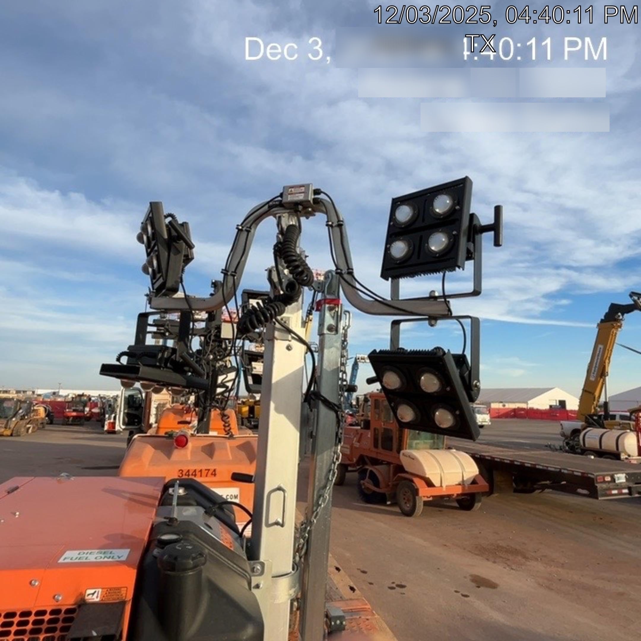2024 Wanco WLTT-4MM4K Diesel, Deep Sea Controller, Shore Power Plug, Auto Start, (4) 350W LED Floodlights, 4kW Generator, 60 Gal Fuel Tank, 2" Ball, T3