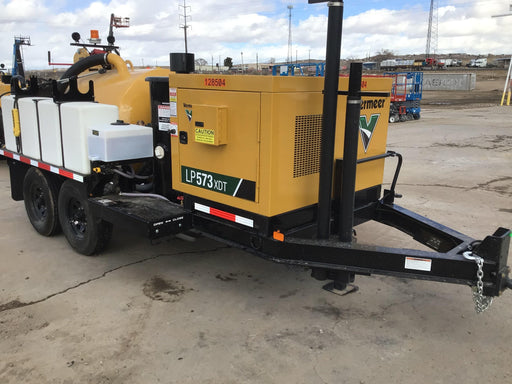 2020 Vac-Tron LP573XDT Tier 4 Kohler Diesel Engine, 500 Gallon Debris Tank w/ Hydraulic Tilt, two (2) 100 Gallon Water Tanks, Low Profile Torsion Axles (12,000 GVWR), Manual Jack Trailer