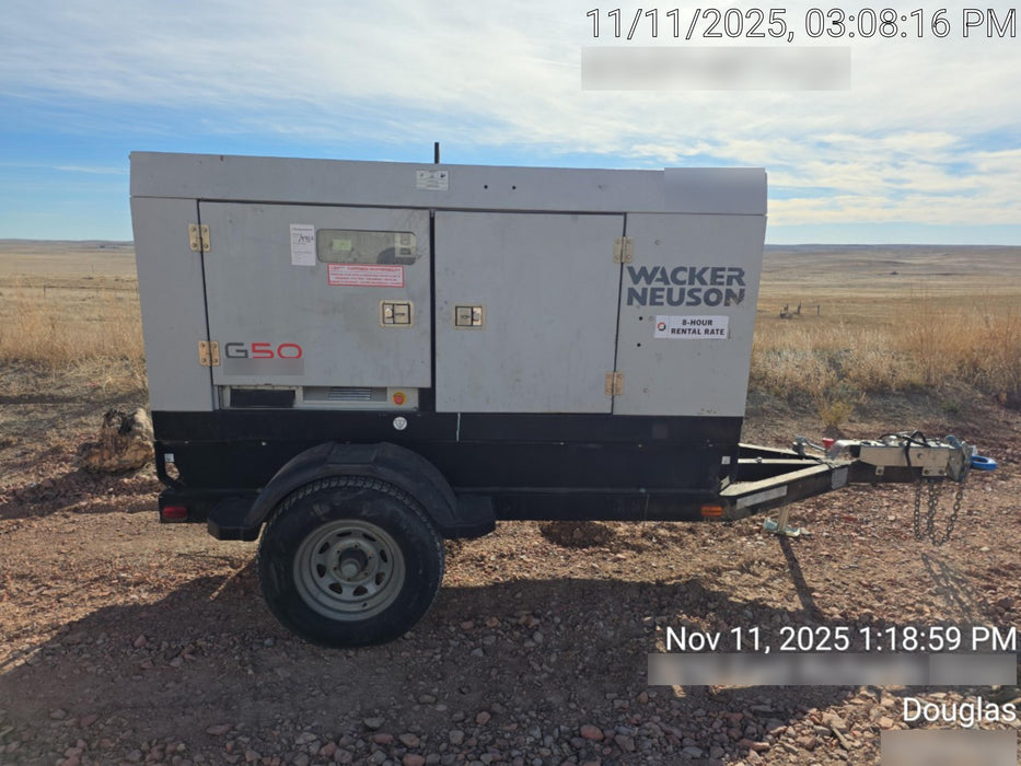 2018 WACKER NEUSON G50