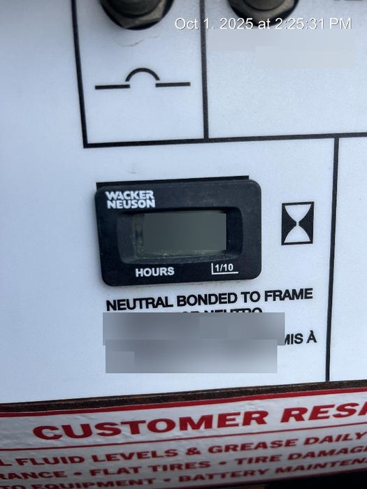 2018 Wacker Neuson LTV6K-MH Wacker Neuson LTV6K Towable Light Tower