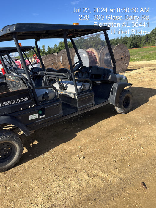2023 Club Car CA1700D Canopy, Diesel, 4 Passenger