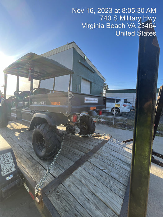 2023 Club Car CA1700D Canopy, Diesel, 4 Passenger