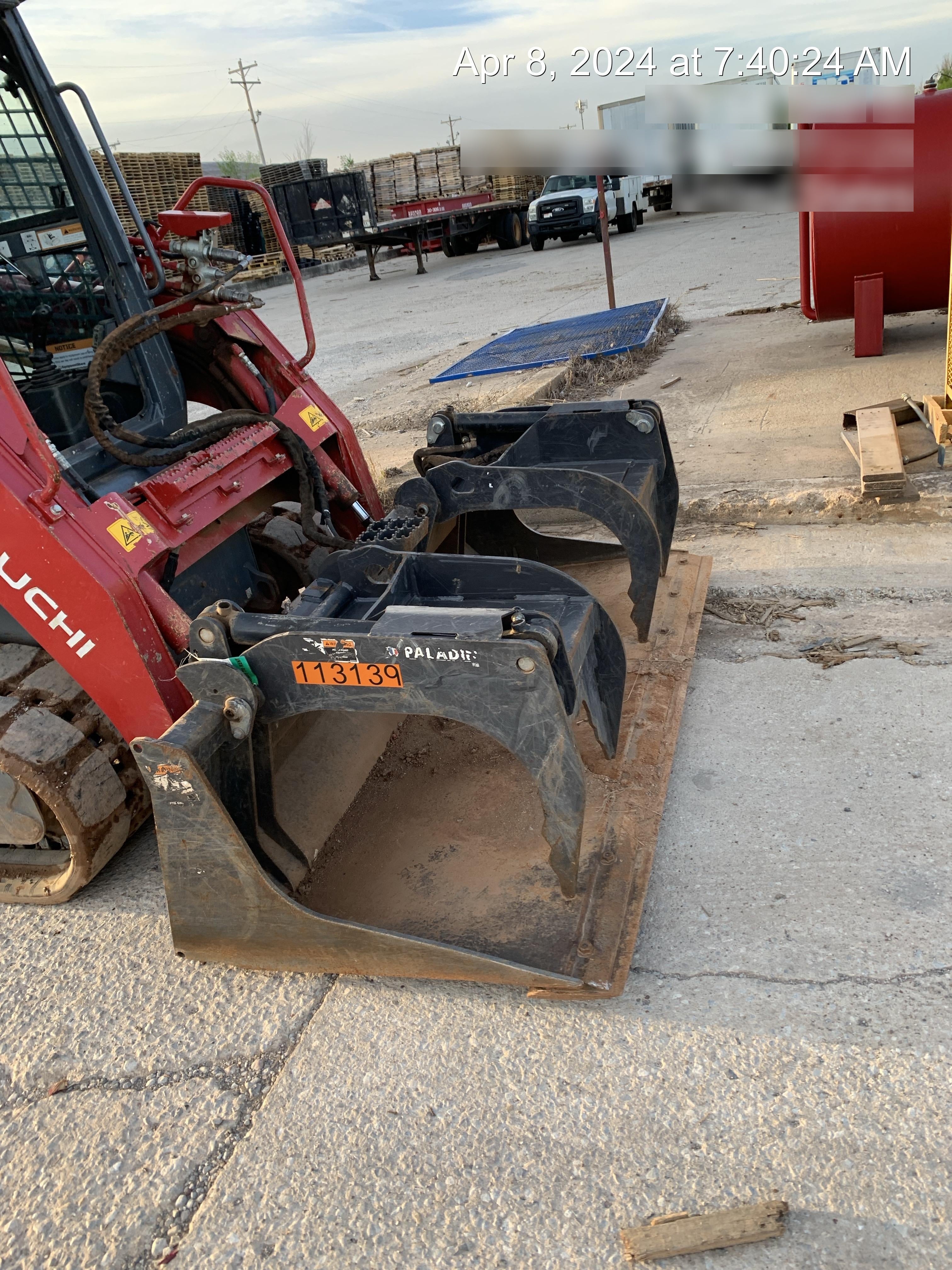 2020 PALADIN UTILITY GRAPPLE 11876-0022