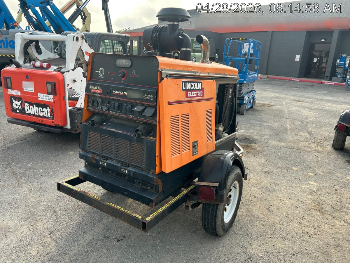 2022 Lincoln Electric Vantage 549X Crosslink Technology, Trailer Mounted