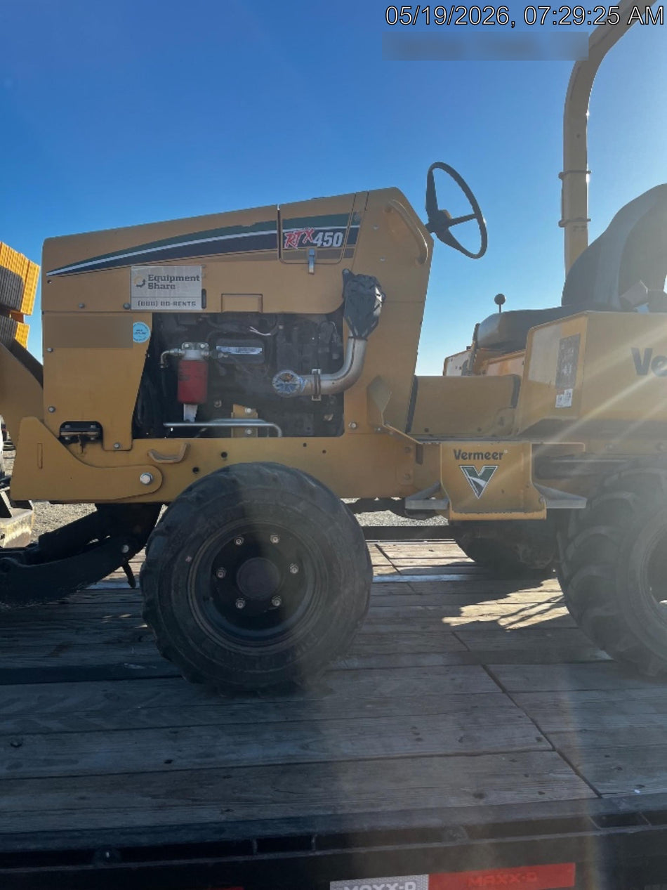 2019 VERMEER RTX450