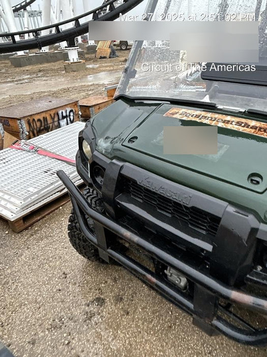 2019 Kawasaki Mule PRO-DXT Movement Alarm, Beacon, Hard Top, ES Track Hardware