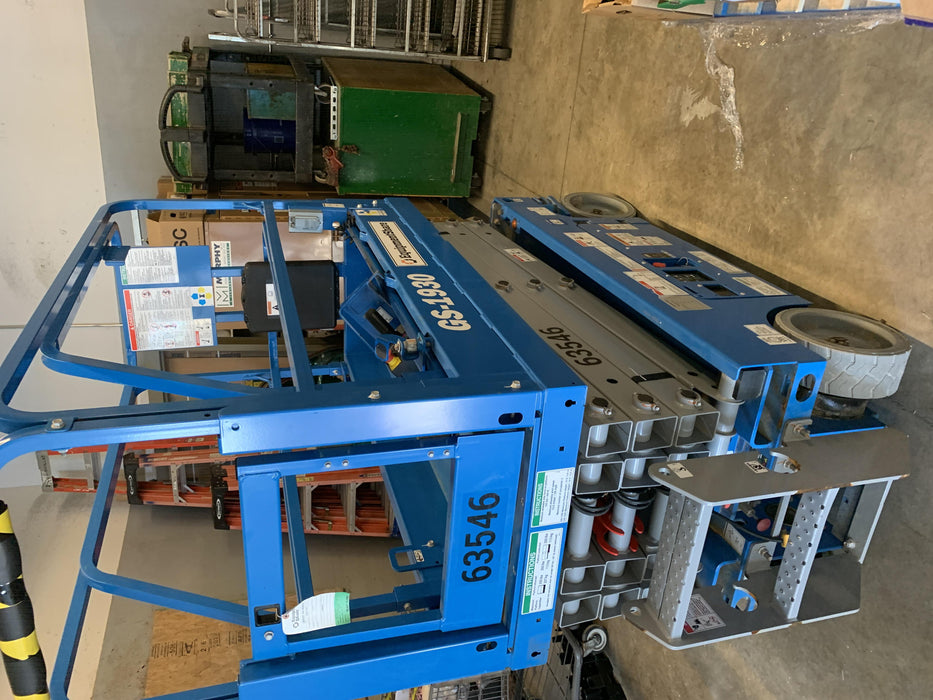 2020 Genie GS-1930 Solid Non Marking Tires, Beacon, Folding rails with half height swing gate