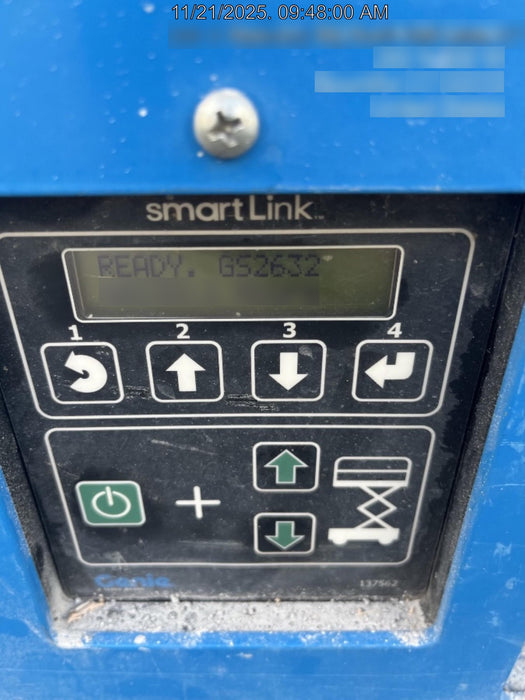 2020 Genie GS-2632 Solid NM Tires, Folding Rails with Half-Height Swing Gate, Beacon