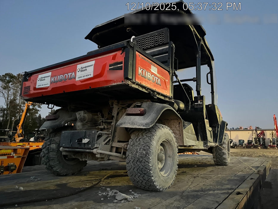 2020 Kubota RTV-X1140W-H Canopy, 4-Seater, Diesel, Windshield Acrylic Clear, Strobe Light, Backup Alarm