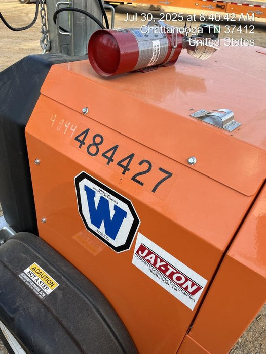 2024 Wanco WLTT-4MM4K Diesel, Mitsubishi L2E, 9.0HP @1800 rpm, Deep Sea Controller, Shore Power Plug, Auto Start, (4) 350W LED Floodlights, 4kW Generator, 60 Gal Fuel Tank, 2" Ball, T3