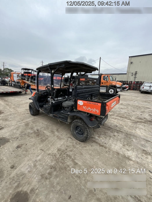 2022 Kubota RTV-X1140W-H Plastic Canopy, Windshield Acrylic Clear, LED Strobe Light, Wire Harness Kit, Back up Alarm