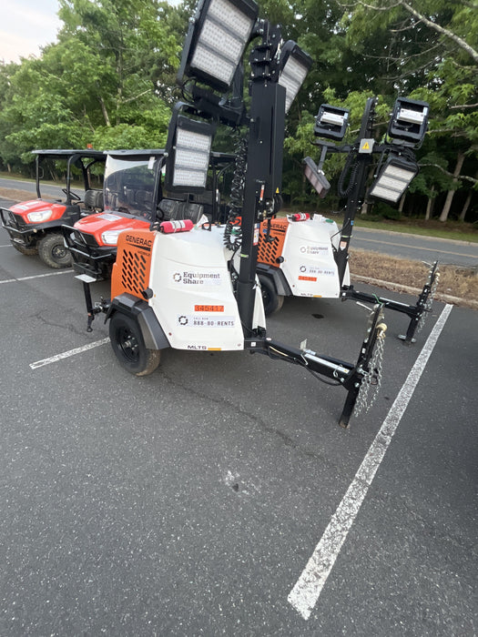 2023 Generac MLT2 Diesel, Flex Switch 120V Input, Powerzone Controller, (4) 320W LED Lights, 4kW Generator, 39.9 Gal Fuel Tank, 2" Ball, T3