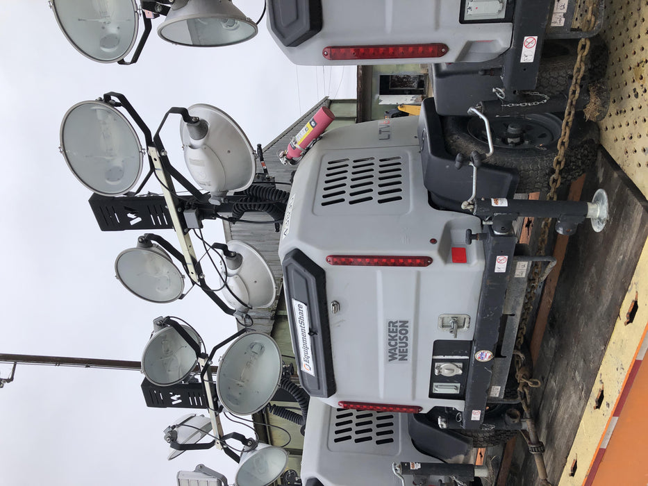 2019 Wacker Neuson LTV6L-MH Wacker Neuson LTV6L Mobile Light Tower w/Fuel Level Sensor Installed