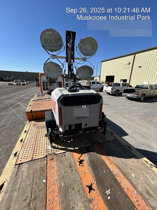 2019 Wacker Neuson LTV6L-MH Wacker Neuson LTV6L Mobile Light Tower w/Fuel Level Sensor Installed