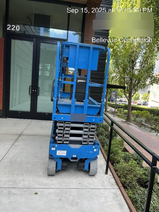 2019 Genie GS-1930 Half Height Swing Gate, 800W Inverter