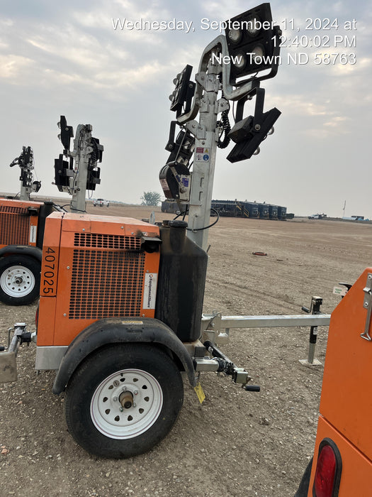 2024 Wanco WLTT-4MM4K Diesel, Deep Sea Controller, Shore Power Plug, Auto Start, (4) 350W LED Floodlights, 4kW Generator, 60 Gal Fuel Tank, 2" Ball, T3