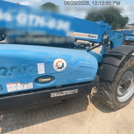 2018 Genie GTH-636 Genie GTH-636 w/Open ROPS, Solid Tires, Work Light/Beacon, 48" Carriage and Forks
