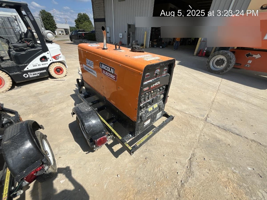 2022 Lincoln Electric LE400 Kubota V1505, Trlr, Cable Rack, Light Kit, ES Decals, T3