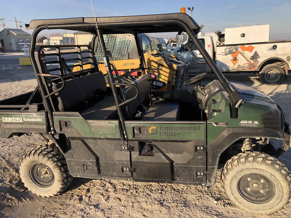 2019 Kawasaki Mule PRO-DXT Standard Options, Backup Alarm, Beacon, Plastic Hard Top, Poly Windshield, Horn Kit