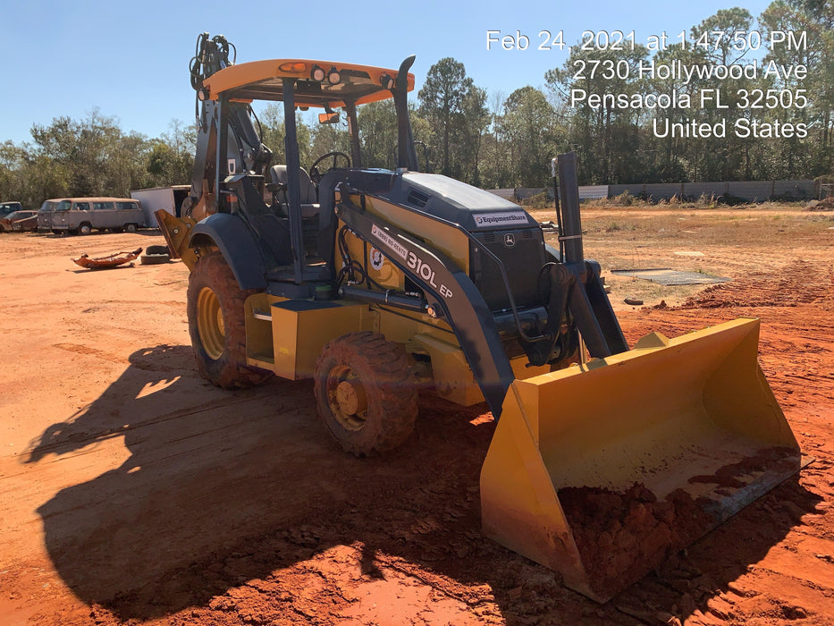 2020 John Deere 310LEP - Extendable Stick Canopy, 4WD, Extendable Stick, Pilot Controls, 2 Way Hydraulics, TAG Manual QC