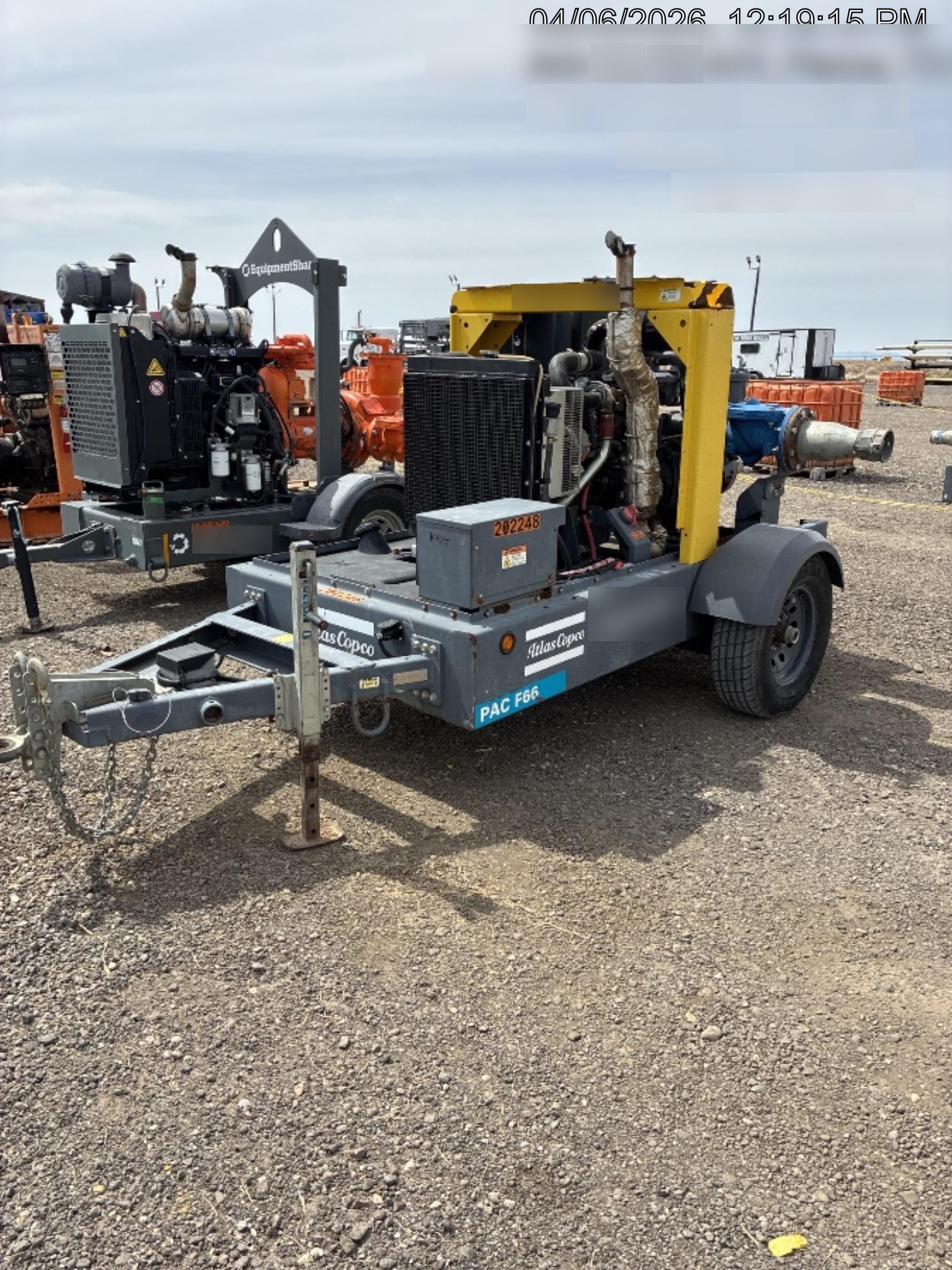 2022 ATLAS COPCO PAC F66 KD